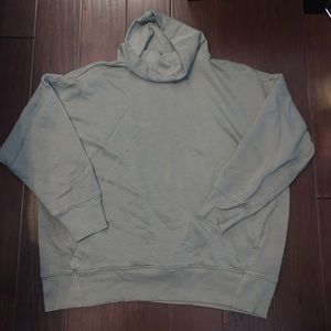 Cowel neck light pull over sweatshirt